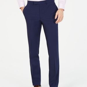 Kenneth Cole Reaction Blue Techni-Cole Flex Trouser Pants